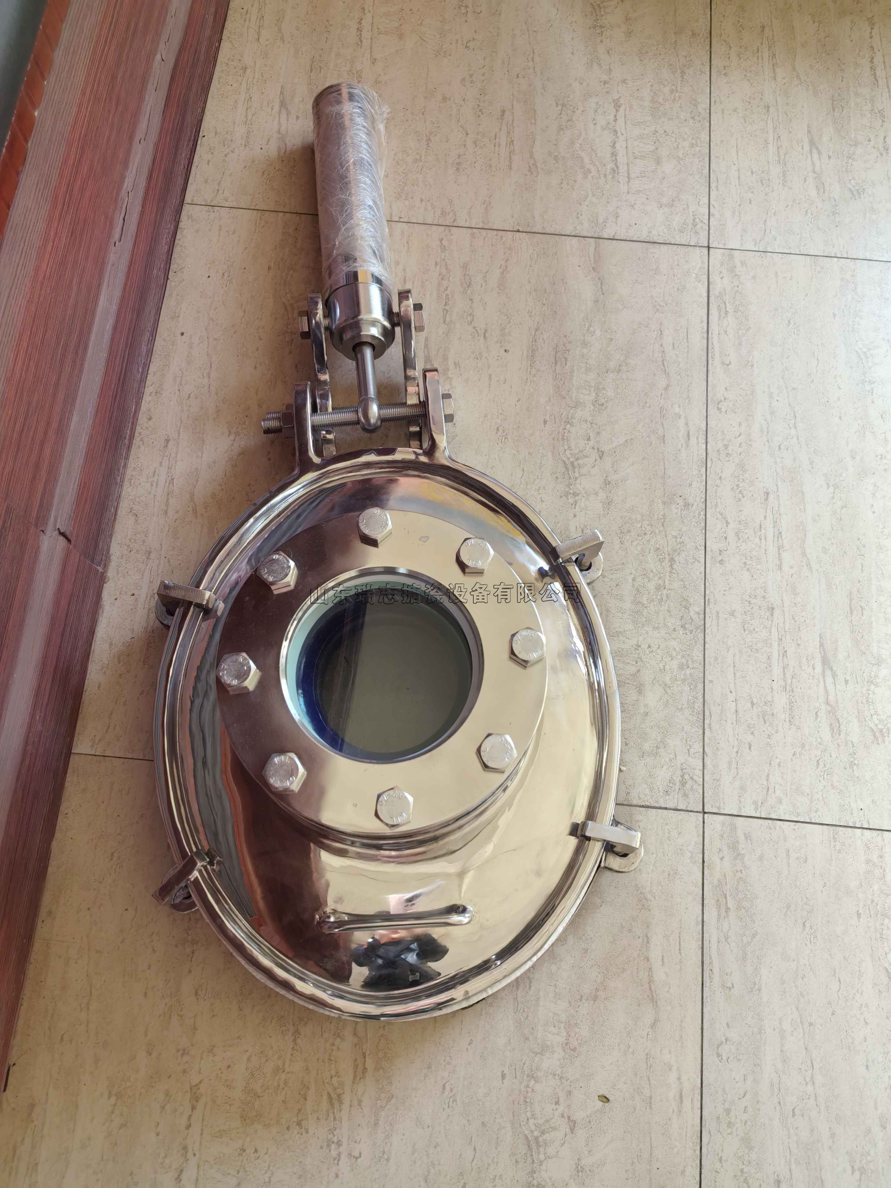 搪瓷快开人孔盖